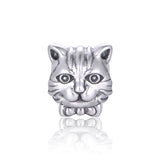 925 Silver Cat Charm Bead European Bracelet Necklace Jewelry