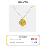 925 Silver Bee Shape Necklace Round Pendant Gift For Girl