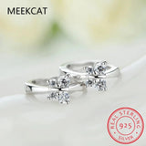 925 Silver Butterfly CZ Small Hoop Earring For Girls