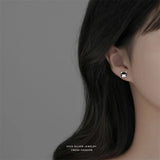 Sterling Silver Cat Fish Stud Earrings for Women Girls