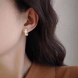 925 Silver Daisy Earrings Fashion Plant Birthday Women Jewelry