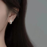 925 Silver Daisy Earrings Fashion Plant Birthday Women Jewelry
