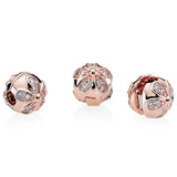 925 Silver Daisy Flowers Clip Charms for Bracelet Making
