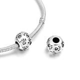 925 Silver CZ Beads for Bracelets