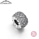 925 Silver CZ Beads for Bracelets