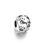 925 Silver CZ Beads for Bracelets