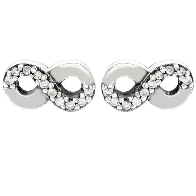 925 Silver Enchanted Crown Tree Of Love Earrings