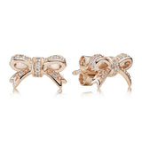 925 Silver Water Drop Crown Heart Bee Earrings Women's Charm Jewelry