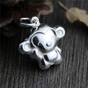 925 Silver Necklace Pendant Animal Charms Jewelry Findings