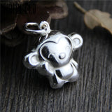 925 Silver Necklace Pendant Animal Charms Jewelry Findings