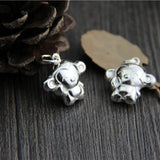 925 Silver Necklace Pendant Animal Charms Jewelry Findings