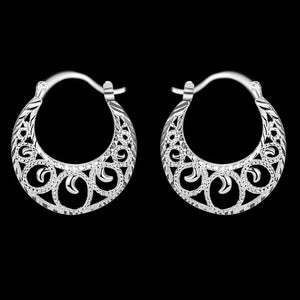 925 Silver Earrings Heart Gift for Women Student Girls