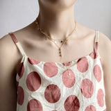 925 Silver Star Necklace with Crystal Chain Forest Pendant Jewelry