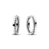 925 Sterling Silver Double Sided Earrings Women's Wedding Party Jewelry