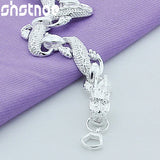 925 Silver Dragon Chain Bracelet Party Engagement Wedding Gift