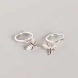 925 Silver Dragonfly Earrings Outdoor Casual Jewelry Gift