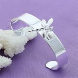 925 Silver Dragonfly Zircon Bangle for Woman Wedding Engagement