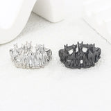 925 Sterling Silver Dog Punk Rings for Women Wedding Jewelry