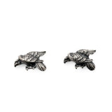 925 Silver Eagle Stud Earrings