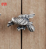925 Silver Eagle Stud Earrings