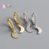 925 Sterling Silver Bead Star Tassel Earrings