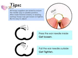 925 Silver Smiley Face Dangle Hoop Earrings for Women Party Jewelry