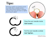 925 Silver Colorful Zircon Hoop Earrings Retro Huggie Party Jewelry