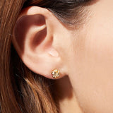 925 Silver Stud Earrings Women Heart/Star/Moon Piercing Jewelry