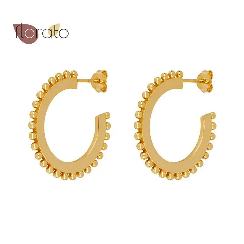 925 Sterling Silver CZ Stud Earrings Round Birthday