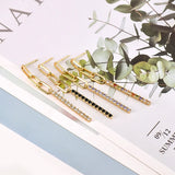 925 Silver Rainbow Crystal Drop Dangle Earrings Women