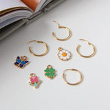 925 Silver Zircon Drop Earring OL Style Woman Girl Ear Jewel