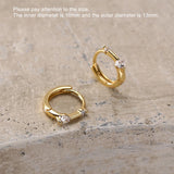 925 Silver Pearl Ear Ring Green Zircon Earring