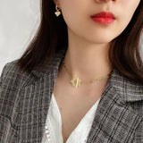 925 Silver Zircon Heart Drop Earring Girl Women Jewelry