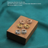 925 Silver Earring Geometric Cross Lines Ear Ring