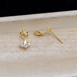 925 Sterling Silver Earrings Base for 8-10mm Pearls