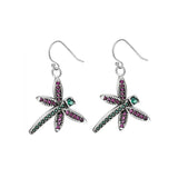 925 Silver Dragonfly Drop Earrings for Women Party Ear Jewelry