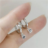 925 Silver Stars Tassel Long Drop Earrings for Women