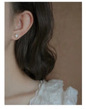 925 Silver Earrings Base for Pearls Beads Agate Jade Crystal