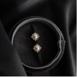 925 Silver Earrings Base for Pearls Beads Agate Jade Crystal