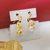 925 Silver Earring Findings for Gemstone Beads 3 Pairs