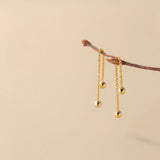 925 Sterling Silver Earrings For Women Stud Chain