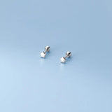 925 Silver Small Star Stud Earrings for Women