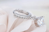925 Silver Earrings CZ Drop Earrings For Women