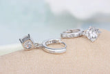 925 Silver Earrings CZ Drop Earrings For Women