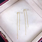 925 Silver Earring Mount Findings for Pearls Agate Crystal Stones
