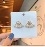 925 Silver Earring Findings for Pearl Beads
