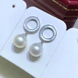 925 Silver Earrings Mountings Jewelry Parts Women's Accessories for Pearls Beads