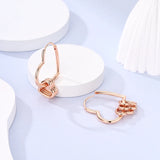 925 Sterling Silver Earrings Classic Hoop for Women DIY Jewelry Gift