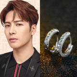 925 Silver Single Row Zircon Earrings