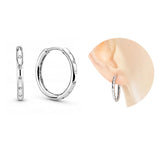 925 Silver Starfish Asymmetric Stud Earrings For Women Gift